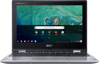 Acer - Spin 11 2-in-1 11.6" Touch-Screen Chromebook - Intel Celeron - 4GB Memory - 32GB eMMC Flash Memory (CP311-1HN-C2D