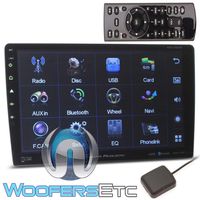 PDN-1060HB - Power Acoustik 2-Din 10.6" CD DVD GPS Bluetooth Navigation