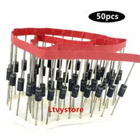 Rectifier Diode, 1N5400 3A 50V Silicon Standard Recovery MIC Axial Rectifier Diodes,Pack of 50, Sold by Ltvystore