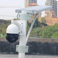 Integrated Solar Power WiFi Wireless 3G 4G Security ptz Camera hd 1080P Outdoor IP CCTV Systems sim Card Slot 128GB SD Card