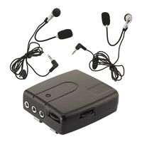 Helmet-to-Helmet Intercom Motorcycle Helmet E-Bro Two Way Radio ATV Motorbike Rider to Rider/Passenger Motorcycle Intercom Communication System Two Way Radio-Connect to MP3/iPod/iTouch/Nano/CD Au