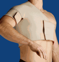 Thermoskin Single Shoulder Support, Beige, Right, X-Small