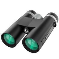 RegeMoudal 12x42 HD Binoculars for Adults, Waterproof Compact Binoculars with Clear Weak Light Vision, Suitable for Bird Watching Hunting Traveling - Prism Bak4 FMC Lens with Smartphone Adapter