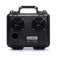 DemerBox: Waterproof, Portable, and Rugged Outdoor Bluetooth Speakers. Loud Sound + Deep Bass, 40+ hr Battery Life, Dry Box + USB Charging, Multi-Pairing Party Mode. Built to Last + Fully Serviceable