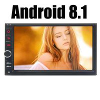 EINCAR Android 8.1 Car Stereo Radio Double Din 2GB+32GB with GPS Navigation, WiFi, Android Auto, Bluetooth, AM/FM RDS Radio, SWC, AUX, Mirrior Link, 1080P Vdide, with Remote Control