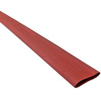 1.25" Polyolefin 3:1 Adhesive Lined Dual Wall Heat Shrink (31.8mm) Red, 4ft