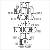 Best & Most Beautiful - Helen Keller Black and White Magnet