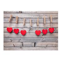 Eadear Vinyl Rustic Wood Flowers Floral Backdrop Wall Photography Backgrounds for Wedding Party Birthday Photo Studio Props