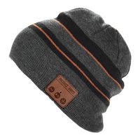 BearsFire Wireless Music Beanie Hat with Bluetooth Headphones Headset Earphone Speaker Mic Unisex Winter Warm Knit Hats Thick Skull Cap for Men Women