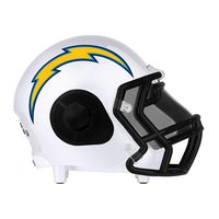 NFL Officially Licensed, LA Chargers Small Portable Bluetooth Speaker Helmet, 5-Inch, 12 watts, 12-Hour Battery Life with Sub-Woofer and 360-Degree HD Audio