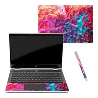 Mightyskins Skin Compatible with Hp Pavilion X360 14" (2018) - Paint Party | Protective, Durable, and Unique Vinyl Decal Wrap Cover | Easy to Apply, Remove, and Change Styles | Made in The USA