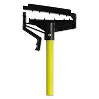 Johnson Diversey Quick-Change Mop Handle, 60"", Fiberglass, Yellow, New