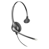 Plantronics SUPRA PLUS MONAURAL/NC HEADSET ( HW251N ) - Silver/Gray (Renewed)
