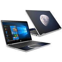 MightySkins Skin Compatible with HP Pavilion x360 15.6" (2018) - Moon | Protective, Durable, and Unique Vinyl Decal wrap Cover | Easy to Apply, Remove, and Change Styles | Made in The USA