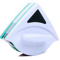 Kecar Glass Cleaner Double Side Magnetic Window Cleaner Useful Glass Surface Wiper Cleaning Brush (Multicolor)