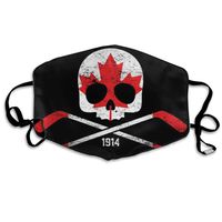 Canada Hockey Dust Mask,Washable and Reusable Cleaning Gardening Outdoor Activities Warm Windproof Mask