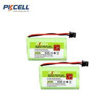 2.4V Rechargeable Cordless Telephone Battery for Uniden BT1007 BT904 BBTY0651101 BT1015 BBTY0707001 Panasonic HHR-P506,HHR-P506A (2PC)