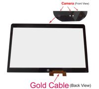 17.3" Digitizer Touch Screen Replacement Front Touch Glass for HP Envy 17-U153NR 17-U011NR 17-U163CL 17-U273CL 17-U110NR 17-U175NR 17-U100 17-U220NR (Gold Cable)