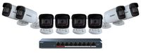 Uniden Uc8800 8-Camera 1080p Outdoor Security Cloud System with 9-Port Poe Switch
