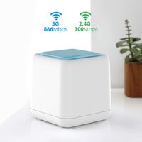 Wavlink Whole Home Mesh WiFi System/WiFi Router - Dual Band High Speed WiFi Coverage up to 2000sq.ft Works Any Devices(1 Pack)