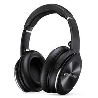 Bluetooth Wireless Headphones Over Ear Noise Cancelling Foldable Headset HI-FI Stereo Superior Deep Bass Headphones Comfortable Protein Earpads 30Hrs Playtime with Mic for PC/Cell Phone