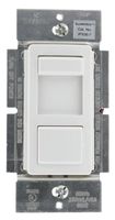 Leviton IPX06-70Z IllumaTech 600VA 277VAC Preset Mark 10 Powerline Fluorescent Slide Dimmer, Single Pole and 3-Way, White/Ivory/Light Almond