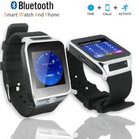 Indigi Universal iOS & Android Touch Screen SmartWatch & Phone (Built-in Camera - MP3 - Phone Notifications)