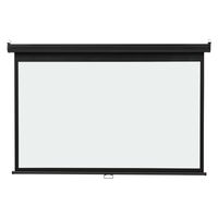 Quartet Projection Screen, Wide Format, 16:9 Aspect Ratio, 45" x 80", Wall Mount (85571)