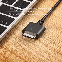 2 in 1 USB Data Charge Cable for PSP GO USB Charger Cable Data Transfer Charging Cord Line PSPGO Black