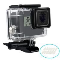 WISAGI Waterproof Housing Case for GoPro Hero7 Black Hero6 Hero5, 45m Underwater Protective Case Shell with Bracket Accessories