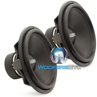 Pair of Sundown Audio SA-18 REV3 D4 18" 750 Watts RMS Each Dual 4-Ohm Subwoofers
