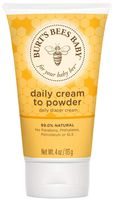 Burt's Bees Baby Daily Cream to Powder, Talc-Free Diaper Rash Cream - 4 Ounces