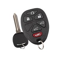 Jili Online Keyless Entry Remote Key +Ignition Key Set for Chevy Traverse Tahoe 2007-2014