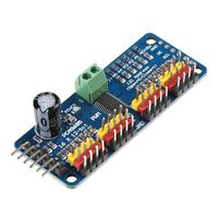 WinnerEco Interface Module PCA9685 16 Channel 12-bit PWM Servo Driver-I2C Interface Module for Arduino