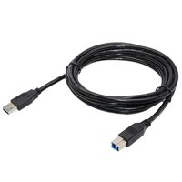 USB Printer Cable USB 3.0 Type A Male to B Male AM to BM Scanner Cable 15FT
