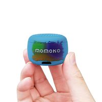 momoho Small Bluetooth Speaker - Mini Size but Great Sound Quality,Photo Selfie Button & Answer Phone Calls,BTS0011 (Blue)