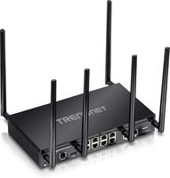 TRENDnet AC3000 Tri-Band Wireless Gigabit Dual-WAN VPN SMB Router, TEW-829DRU, MU-MIMO, Wave 2, Rout