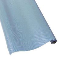 Caspari Oxford Stripe Gift Wrap Roll in Blue & White - Three 30 in x 5 ft Rolls