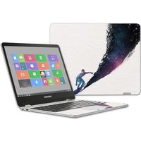 MightySkins Skin Compatible with Samsung Chromebook Plus 12.3"(2017 - Surfing The Universe | Protective, Durable, and Unique Vinyl wrap Cover | Easy to Apply, Remove | Made in The USA