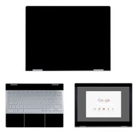 decalrus - Protective Decal Black Skin Sticker for Google PixelBook (12.3" Screen) case Cover wrap GOpixelbk12-90