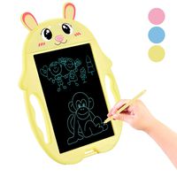 HONGKIT Drawing Toys for 2 Years Old Girls, LCD Writing Tablet Doodle Pad Rabbit Easter Gift for Kids Birthday Presents for 2-7 Years Old Boys Preschool Learning Toy for Ages 2-4 Bunny Yellow