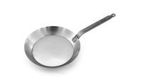 Matfer Bourgeat 62009 062009 Black Steel Round Frying Pan, 17 3/4-Inch, Gray