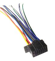 16 Pin Auto Stereo Wiring Harness Plug for Sony DSX-M50BT