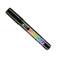 Uchida 315-C-1 Marvy Deco Color Chisel Tip Acrylic Paint Marker, Black
