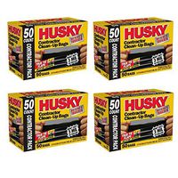 Husky 42-Gallon Contractor Clean-Up Bags, 50-Count (4-Pack)