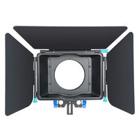 CINEPIECE Pro DSLR Digital Matte Box Sunshade for Follow Focus System 15mm Rail Rod Rig,Movie Kit Film Making System,Video,DSLR Camera Cages, Nikon, Canon,Sony,Camcorder, DVR, DV, Recorder