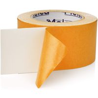 Double Sided Rug Tape - Hardwood Floors, Carpet, Area Rugs, Tile (2.5 Inch, 10 Yards)