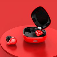 Shanling MTW100 True Wireless Earphone, Bluetooth 5.0 Earbuds, Fully Waterproof Earbuds (Red with Balanced Armature Driver)