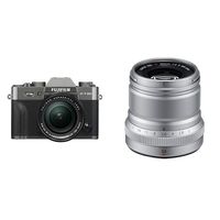 Fujifilm X-T30 XF18-55mm Kit Charcoal Silver + Fujinon XF50mmF2 R WR Lens Silver