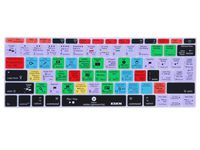 XSKN Adobe Lightroom Shortcut Keyboard Skin Cover for New MacBook Pro 13 Inch A1708 (2016 Version, No TouchBar) and Macbook 12" A1534, US and EU Layout